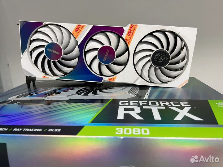 Видеокарта Colorful RTX 3080 Ultra W OC 10gb