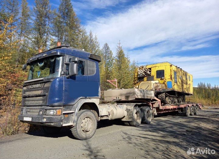Грузоперевозка негабаритных грузов трал