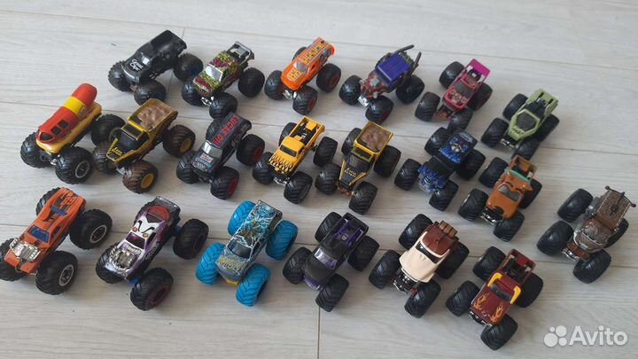 Часть 2. Машинки hot wheels Монстр трак/ джем