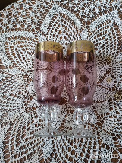Фужеры рюмки Винтаж