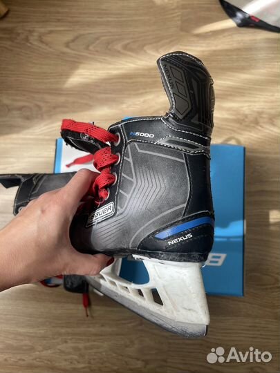 Хоккейные коньки bauer детские