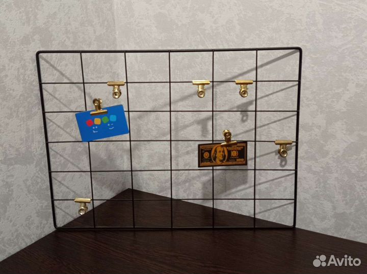 Органайзер решётка, мудборд