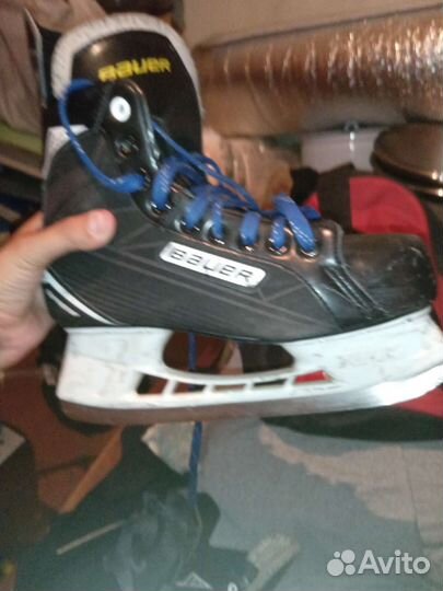 Хоккейные коньки bauer 39 размера