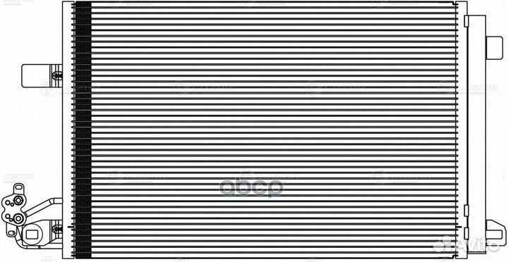 Радиатор кондиц для а/м Volkswagen Transporter