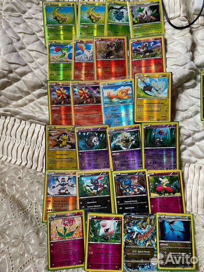 Карточки Покемон из сета XY2 Огненная вспышка