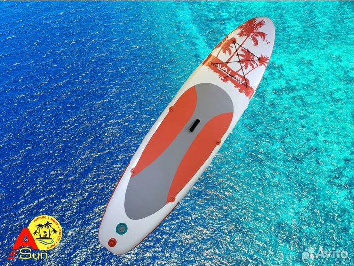 Сапборд сап борд sup surf Walaw Palm red красный