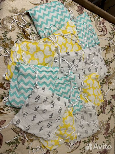 Комплект белья в детскую кроватку