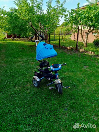 Велосипед детский с ручкой