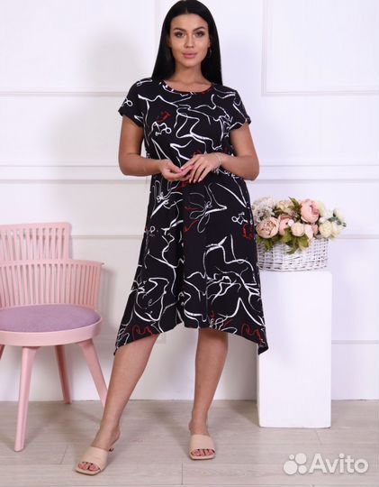 Туника платье новое 52-54