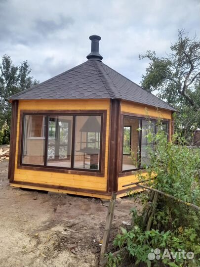 Гриль домик