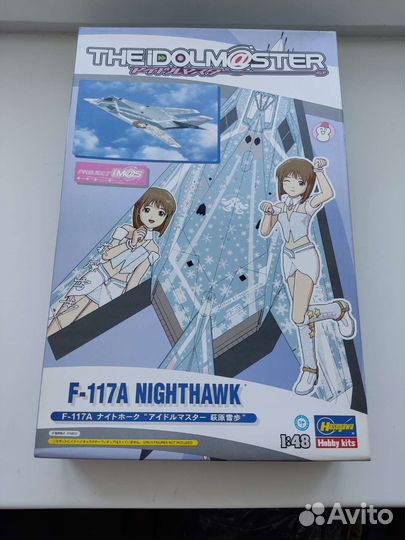 1/48 F-117a nighthawk hasegawa модель