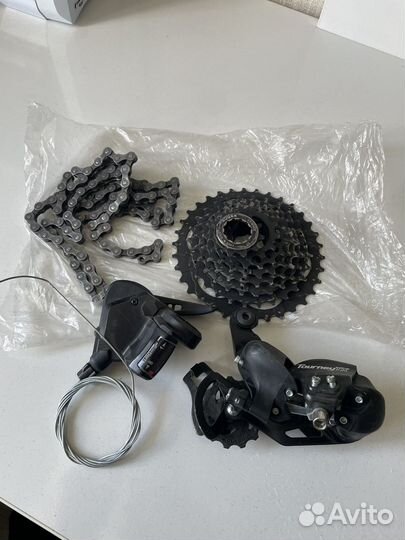 Переключатель Shimano Tourney TX 8 скоростей