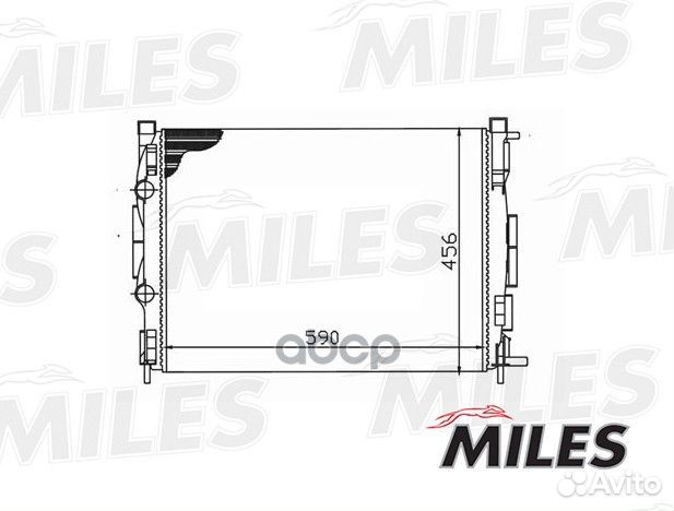 Радиатор renault megane/scenic 1.6-2.0/1.5D-2.0