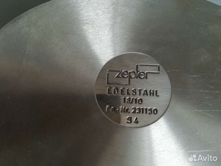 Zepter Утятница б/у овал 6лит