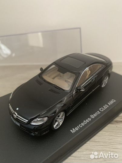 Mercedes-Benz CL63 AMG Black (масштаб 1:43)