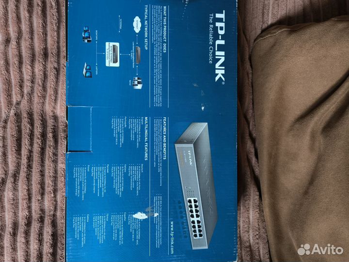 Коммутатор TP-Link TL-SF1016DS