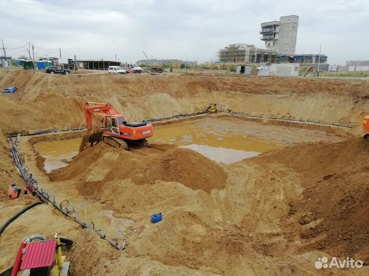 Аренда мощных насосов, мотопомп для откачки воды