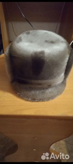 Норковая шапка мужская