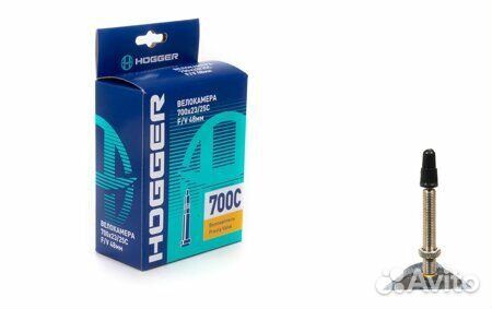 Камера бутил Hogger 700x23/25C Presta F/V 48mm