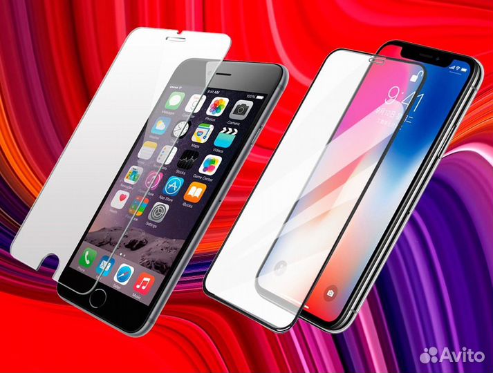 Защитное стекло для телефонов Apple - Android
