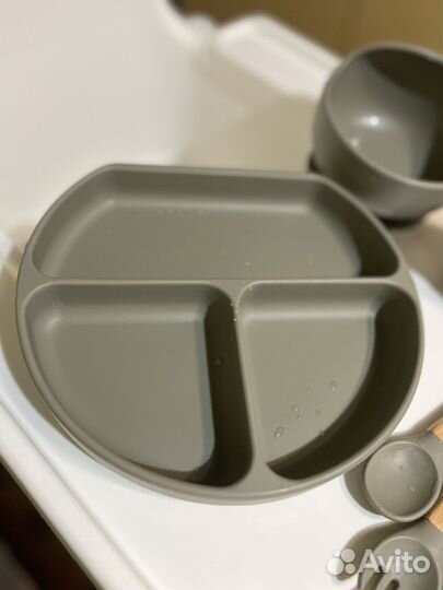 Набор силиконовой посуды детская