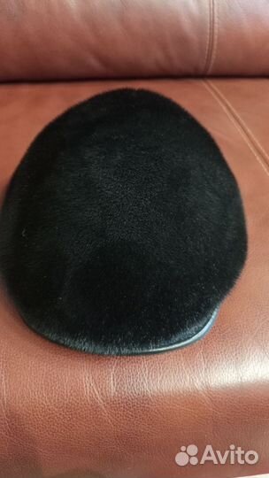 Меховая мужская кепка-нерпа