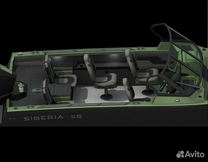 Моторная лодка siberia S6 вторая модификация