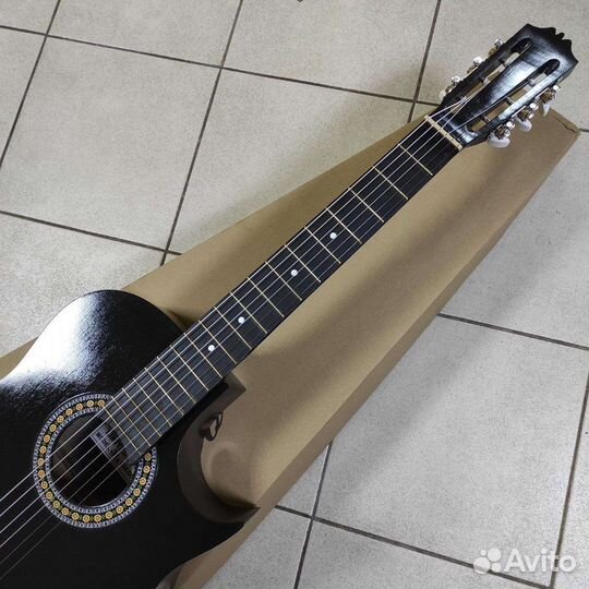 Гитара новая акустическая с широким грифом