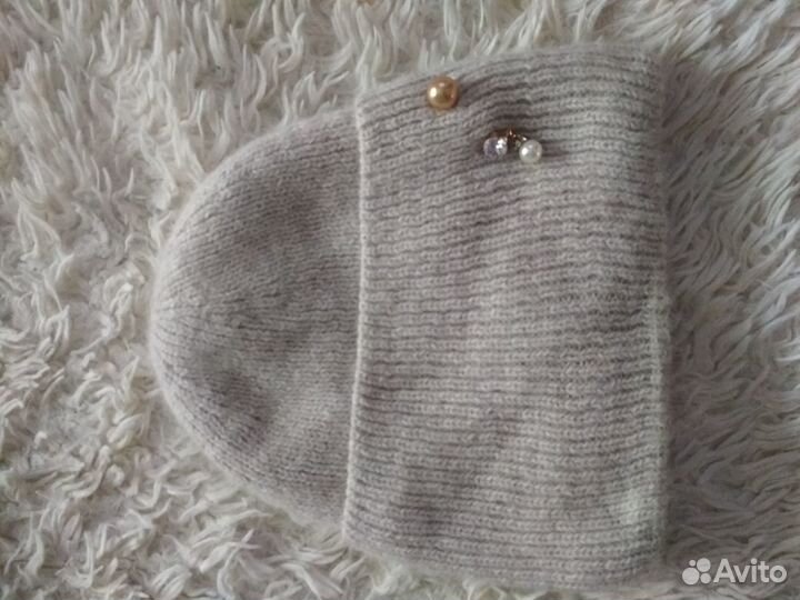 Шапка вязанная женская