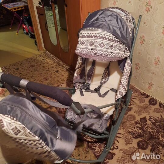 Коляска санки