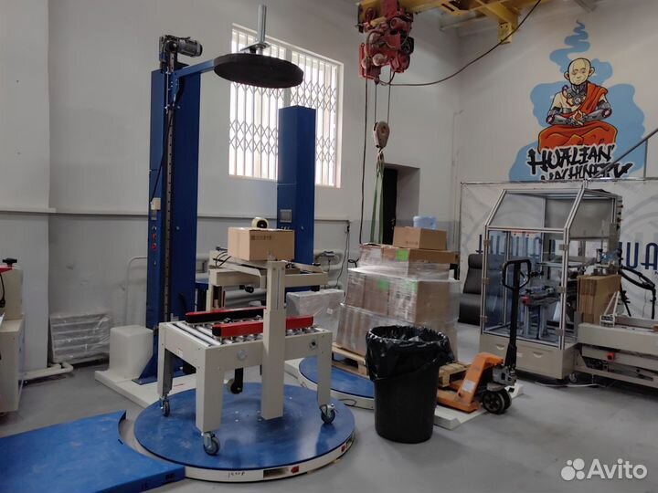 Паллетоупаковщик с механическим натяжением HL-1650