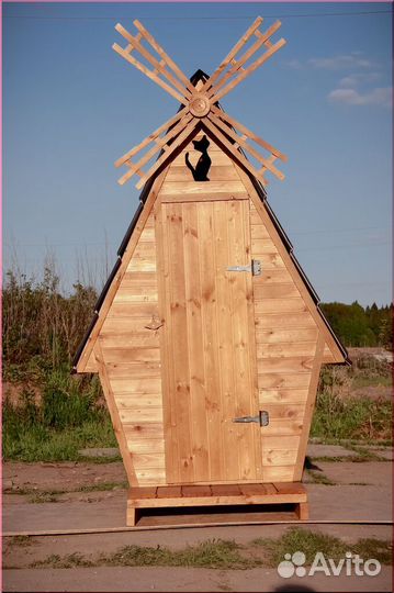 Уличный туалет с установкой BLU779