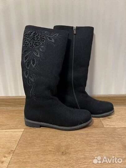 Сапоги зимние войлочные