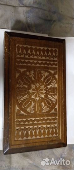 Шкатулка деревянная СССР