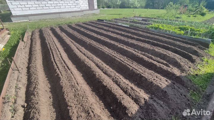 Вспашка, культивация, фрезерование земли