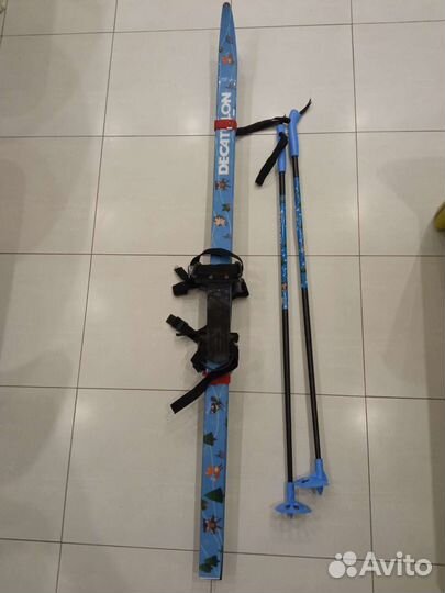 Беговые лыжи детские 120 см