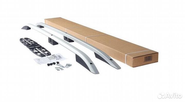 Рейлинги Can-Otomotiv Volkswagen Caddy I, II сереб