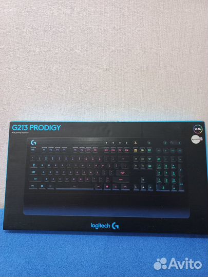 Игровая клавиатура logitech g213 prodigy