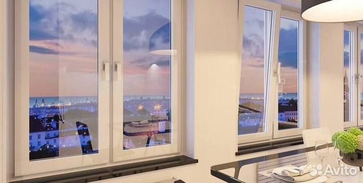 Остекление окон и балконов пвх