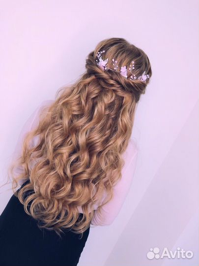 Прически,косы,макияж,стилист-визажист