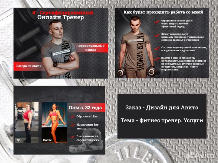 Инфографика для объявлений Авито