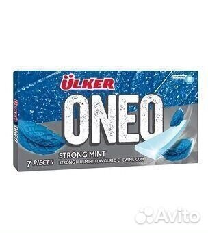 Жевательная резинка oneo с Голубой Мятой 14 г