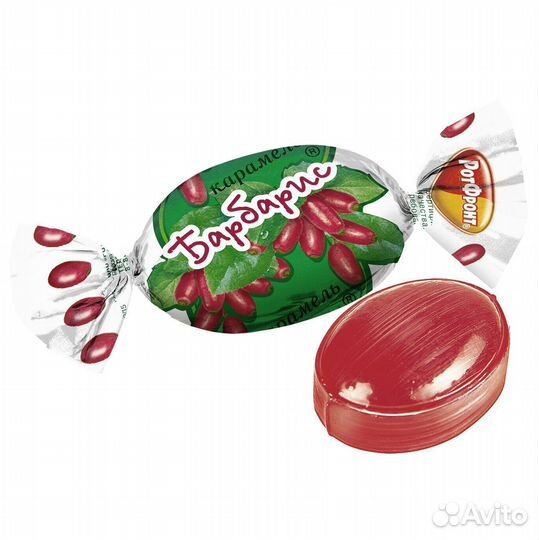 Конфеты Карамель Барбарис 250г Рот Фронт