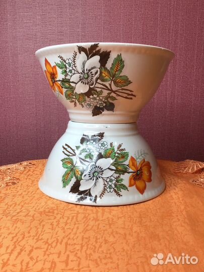 Два салатника СССР фарфор