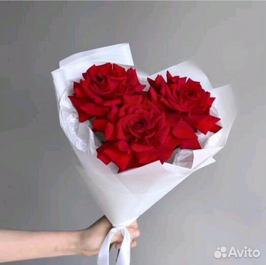 Роза красная