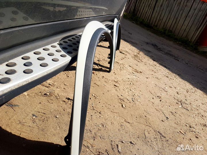 Расширители арок комплект 2шт передние volvo хс90