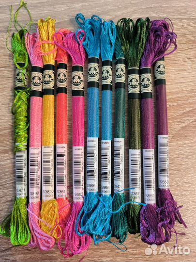 Мулине дмс сатиновое