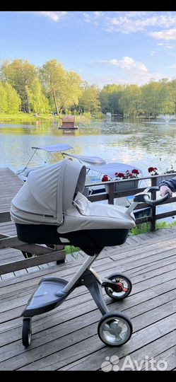 Коляска stokke xplory 3 в 1