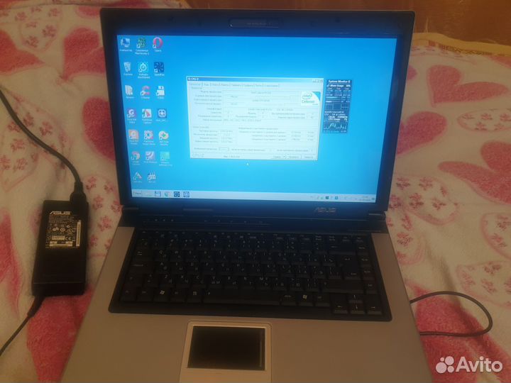 Asus X50V (F5v ) Celeron 520, 1Gb, hdd 120