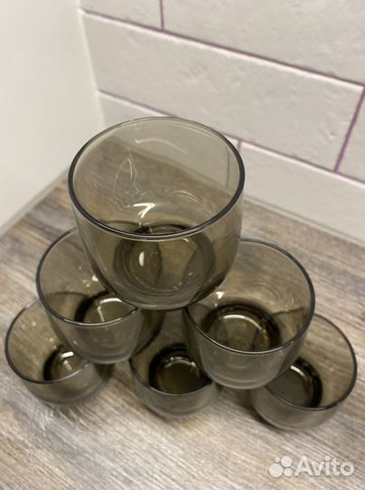 Стаканы новые из набора посуды Arcopal